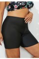 Black Swim Bike Short